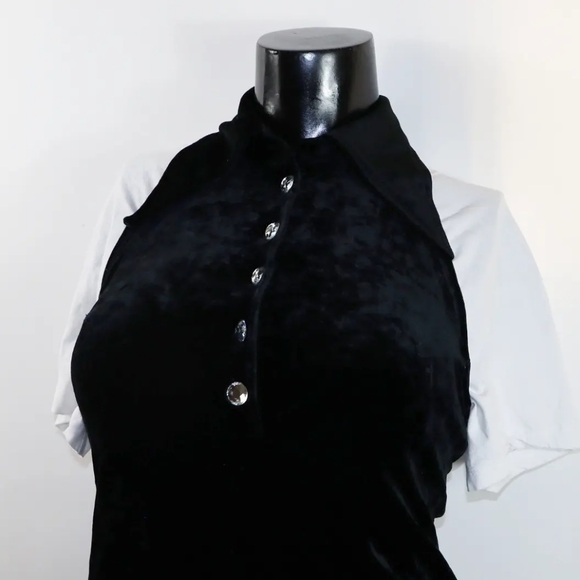 Mini Collared Halter dress - Picture 3 of 4